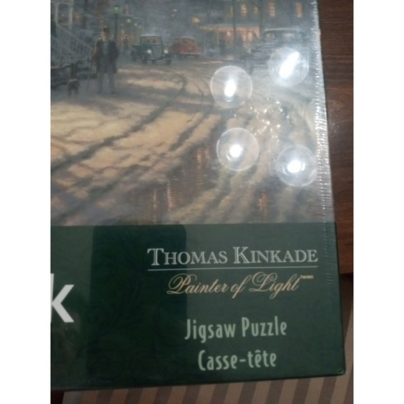 Springbok 2000 Piece Puzzle Thomas‎ Kinkade A Holiday Gathering Christmas New! - Picture 4 of 7